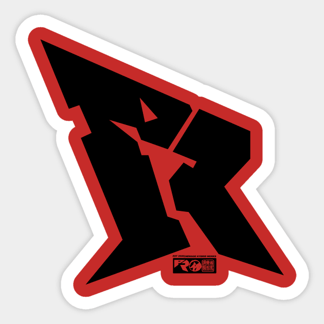 Project R Sharp B Sticker by PRWear